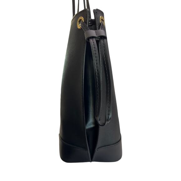 Michael Kors Jet Set Travel Black Saffiano Leather Tote Bag With Pouch - Picture 10 of 14